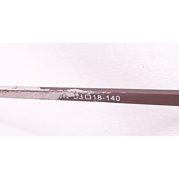 Eyeglasses Bronze Tone Art Deco Style Metal Frame Oval Prescription Lens - Picture 6 of 8